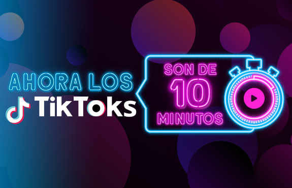 Cronmetro Mostrando Diez Minutos, Representando la Duracin Actual de los TikToks