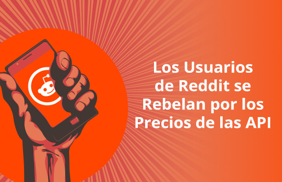 Puo de Revolucin Sosteniendo un Telfono con Logo de Reddit en el Centro