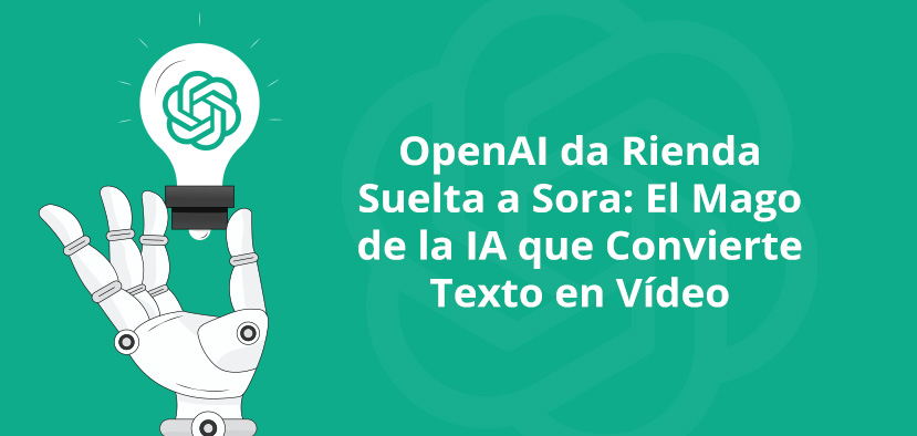 Robot AI Sosteniendo Bombilla con Logo de OpenAI en el Interior