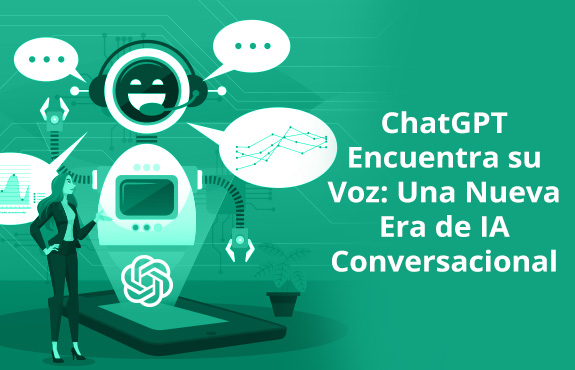 Robot de ChatGPT Hablando con Humanos