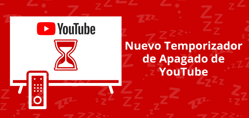 Ilustracin de TV Temporizador de Apagado de YouTube Activado