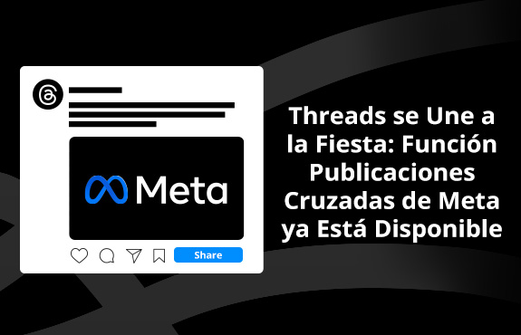 Publicacin de Threads con Logo de Meta