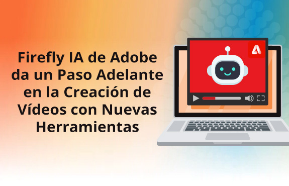 Laptop Abierta Mostrando Reproductor de Video con Robot