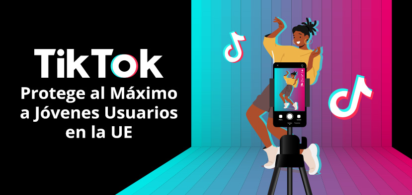 Chica Grabando un Video de Baile Para TikTok