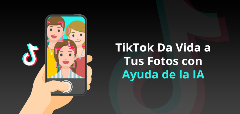 Personas Tomándose Selfie Para TikTok Story