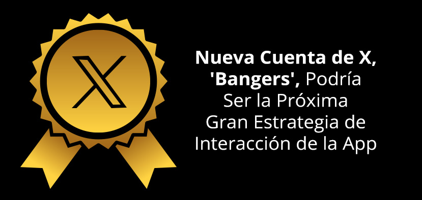 Insignia Dorada de la Nueva Cuenta Bangers X