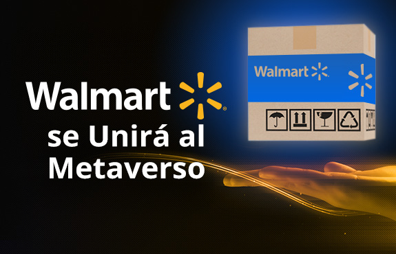 Caja de Walmart en Metaverso, Simbolizando la Unión de la Compañía al Mundo Virtual