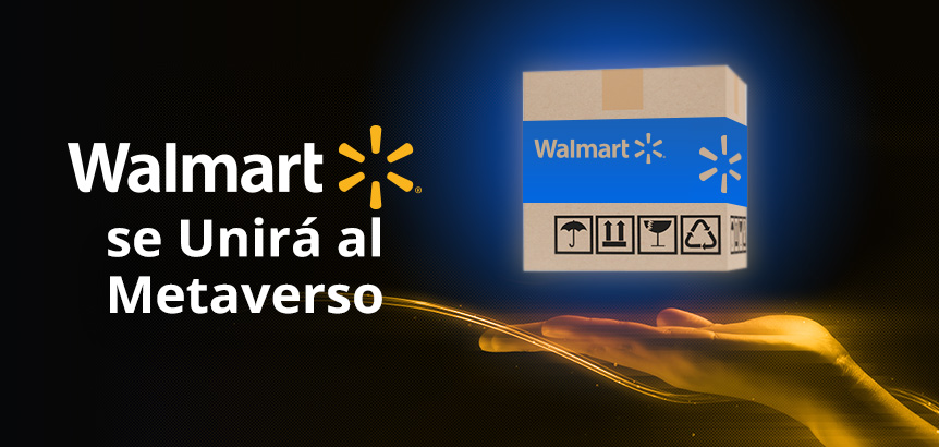 Caja de Walmart en Metaverso, Simbolizando la Unin de la Compaa al Mundo Virtual